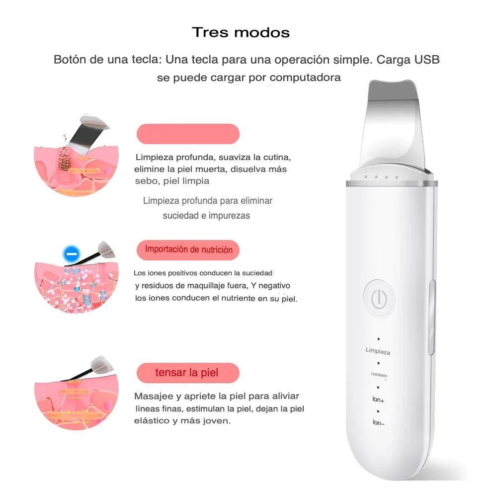 Exfoliador Ultrasónico Para Una Piel Radiante Tienda