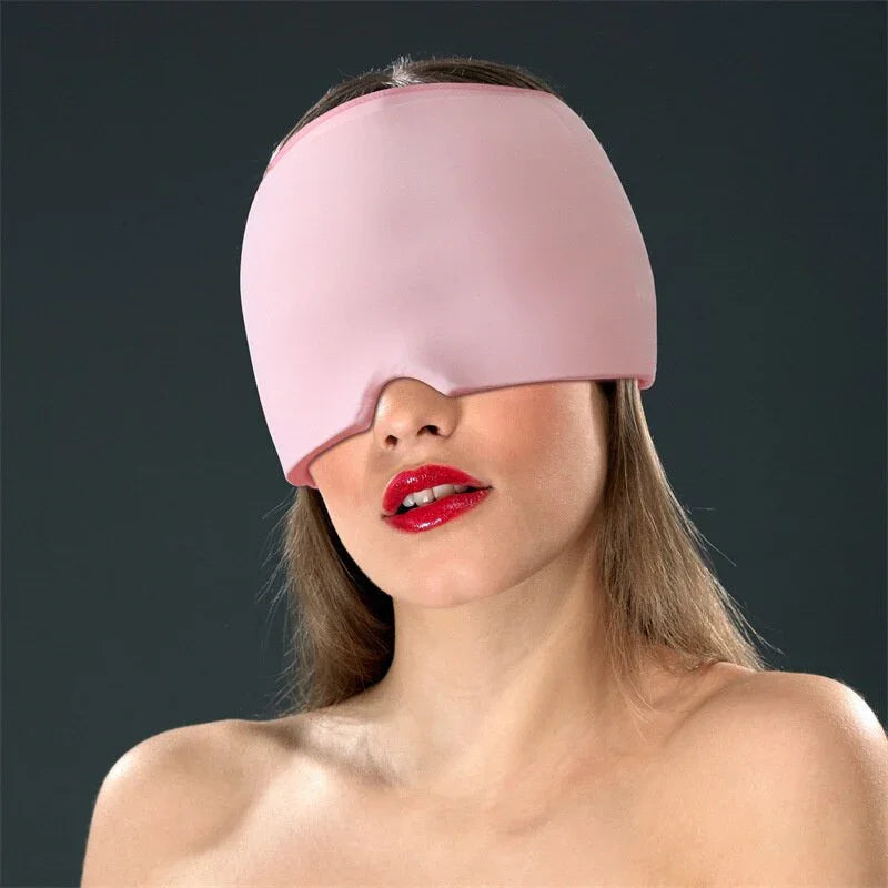 Gorro de compresión AliviGel para dolores de cabeza y migrañas Tienda